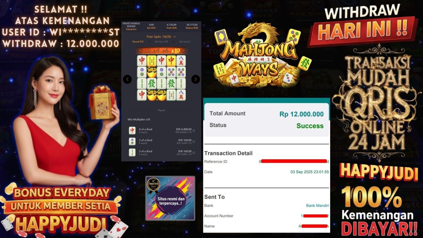 HAPPYJUDI JACKPOT SLOT MAHJONG WAYS